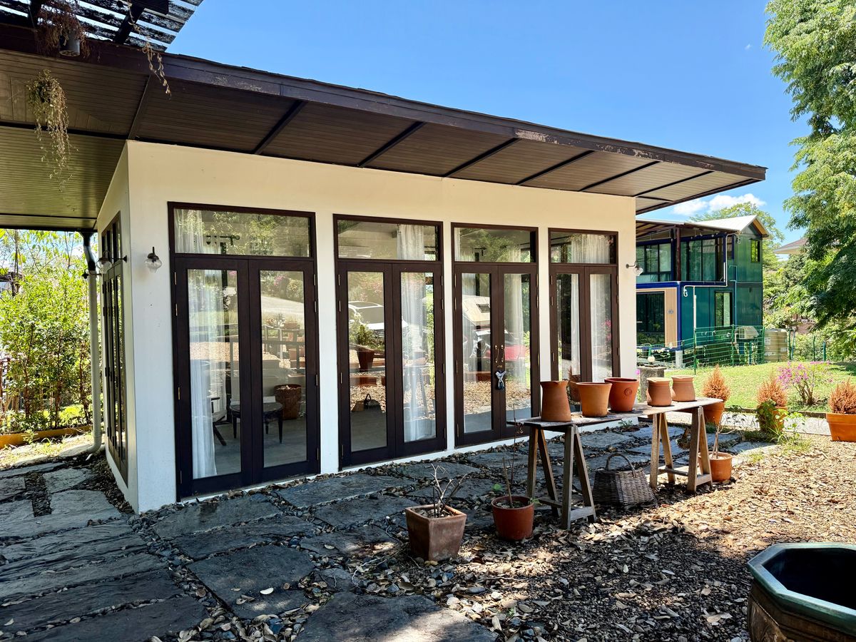 ขายบ้านปากช่อง เขาใหญ่ : ขายบ้านเดี่ยว พักตากอากาศ เขาใหญ่ เหวปลากั้ง  ขนาด 126 ตร.วา พื้นที่ใช้สอย 300 ตร.เมตร