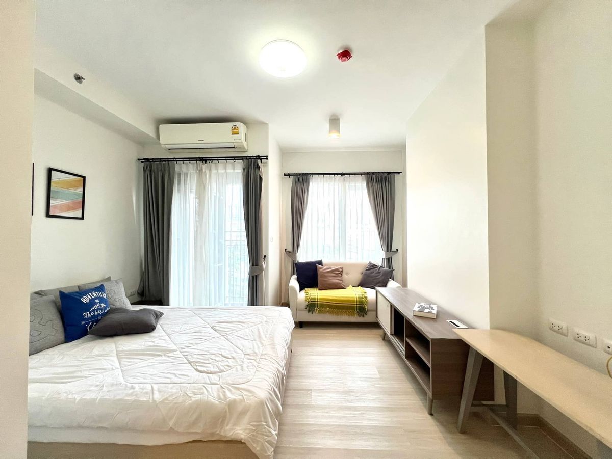 ให้เช่าคอนโดรัชดา ห้วยขวาง : ให้เช่า ✨ Chapter One Eco Ratchada - Huai Khwang ✨ เฟอร์นิเจอร์ และ เครื่องใช้ไฟฟ้าครบ ใกล้ MRT ห้วยขวาง