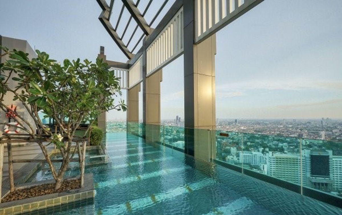 ขายคอนโดสาทร นราธิวาส : ✨ คอนโด High Rise ตกแต่งครอบพร้อมอยู่ใจกลางสาทร วิวโค้งแม่น้ำเจ้าพระยาเต็มสายตา ✔