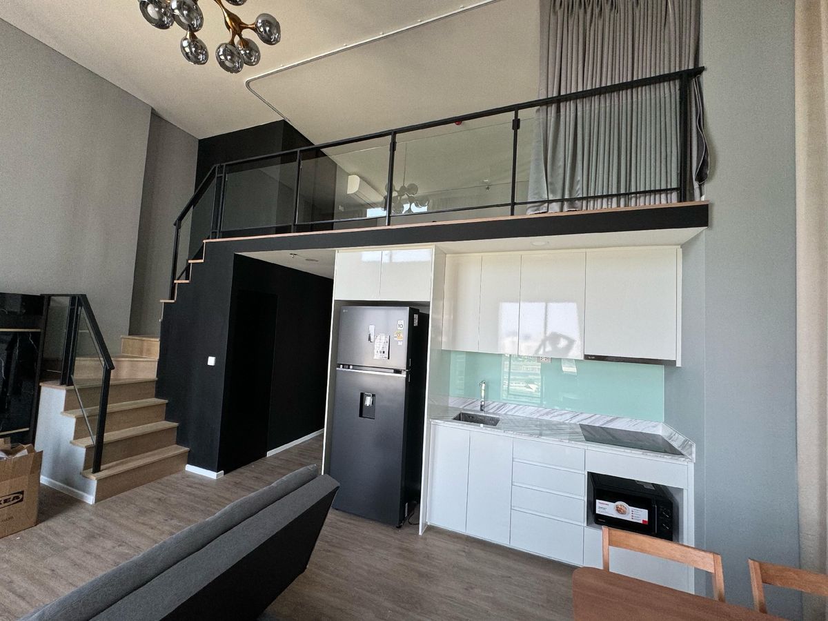 For RentCondoRama9, Petchburi, RCA : [For Rent] Siamese Rama 9 | Landmark @mrta station | Duplex *100% new *