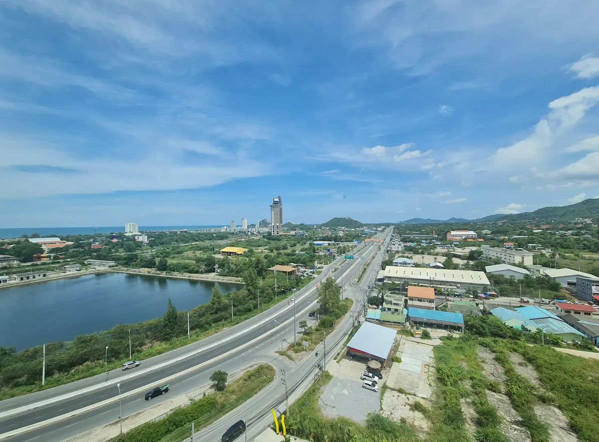 ขายคอนโดหัวหิน ประจวบคีรีขันธ์ : ขาย คอนโด หัวหิน บ้านเคียงฟ้า ชั้นสูง วิวทะเล วิวโปร่ง ไม่บังวิว ขายต่ำกว่าราคาประเมิน เครือ แสนสิริ