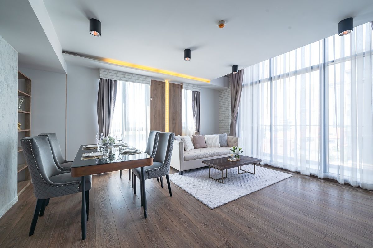 For RentCondoOnnut, Udomsuk : The Unique Sukhumvit 62/1 Condominium Luxury Triplex Room for Rent