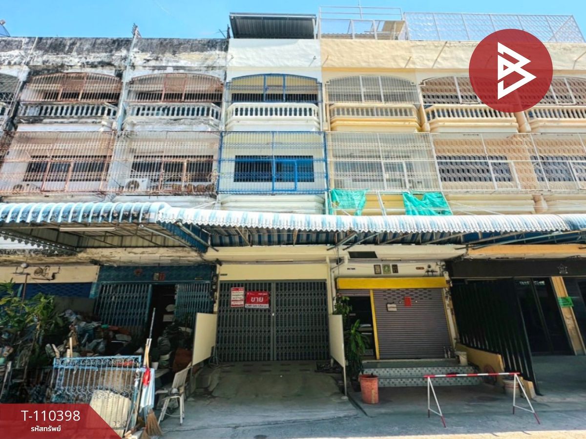 For SaleShop HouseBang kae, Phetkasem : Commercial building for sale, area 15 sq.w., Soi Petchkasem 69, Nong Khaem, Bangkok