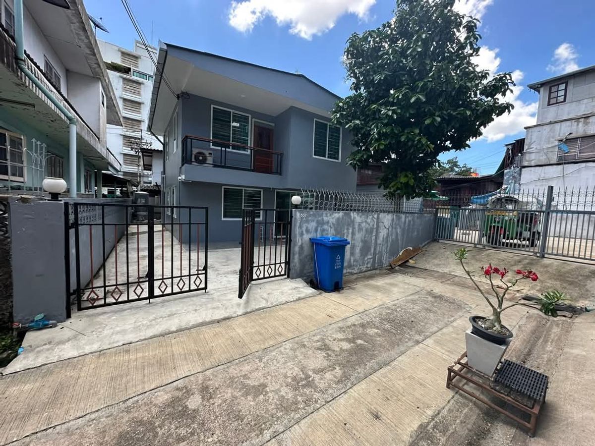For RentHouseRama9, Petchburi, RCA : Rent a 2 -story house, Din Daeng, near BTS Victory Monument, Rama 9