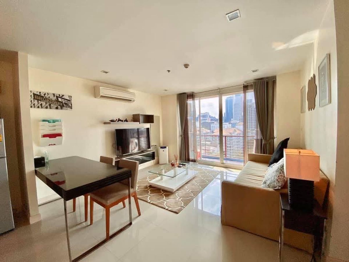 ให้เช่าคอนโดสยาม จุฬา สามย่าน : 35,000 Baht/Month, Wish@Samyan, 2 Bedrooms 2 Bathrooms
