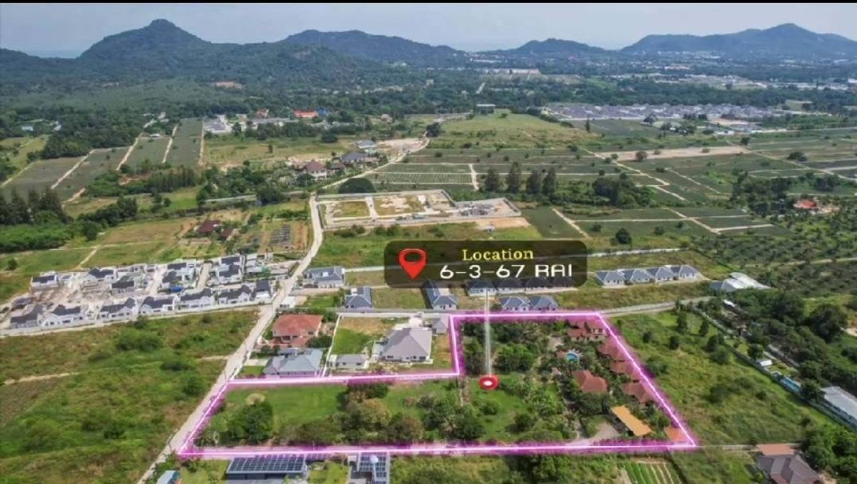 ขายที่ดินหัวหิน ประจวบคีรีขันธ์ : ขายบ้าน One Village สไตล์รีสอร์ท 5 หลัง ที่ดิน 6-3-67 ไร่ หัวหิน อ.เมือง จ. ประจวบฯ ราคาคุ้มมาก
