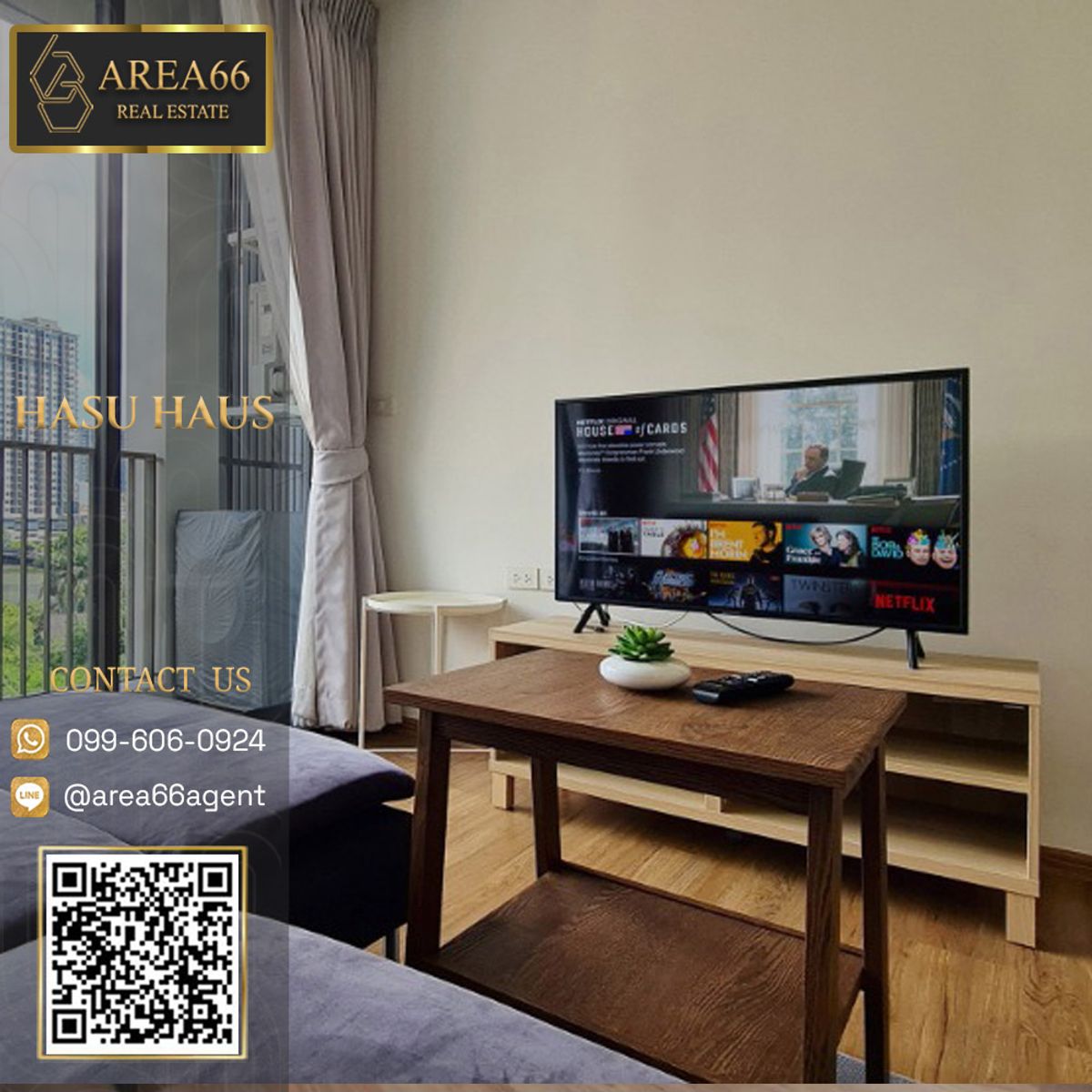 For SaleCondoOnnut, Udomsuk : 🔥 For sale !! Condo hasu haus sukhumvit 77