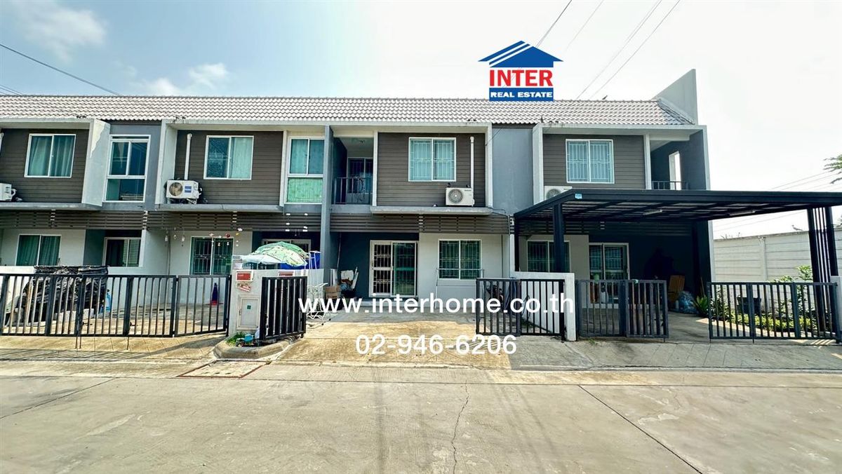 ขายทาวน์โฮมนนทบุรี บางใหญ่ บางบัวทอง : ทาวน์เฮ้าส์ 2 ชั้น 19.9 ตร.ว. หมู่บ้านเดอะคัลเลอร์สพรีเมี่ยม กาญจนาภิเษก-ราชพฤกษ์ ถนนกาญจนาภิเษก ถนนบางกรวย-ไทรน้อย ไทรน้อย นนทบุรี