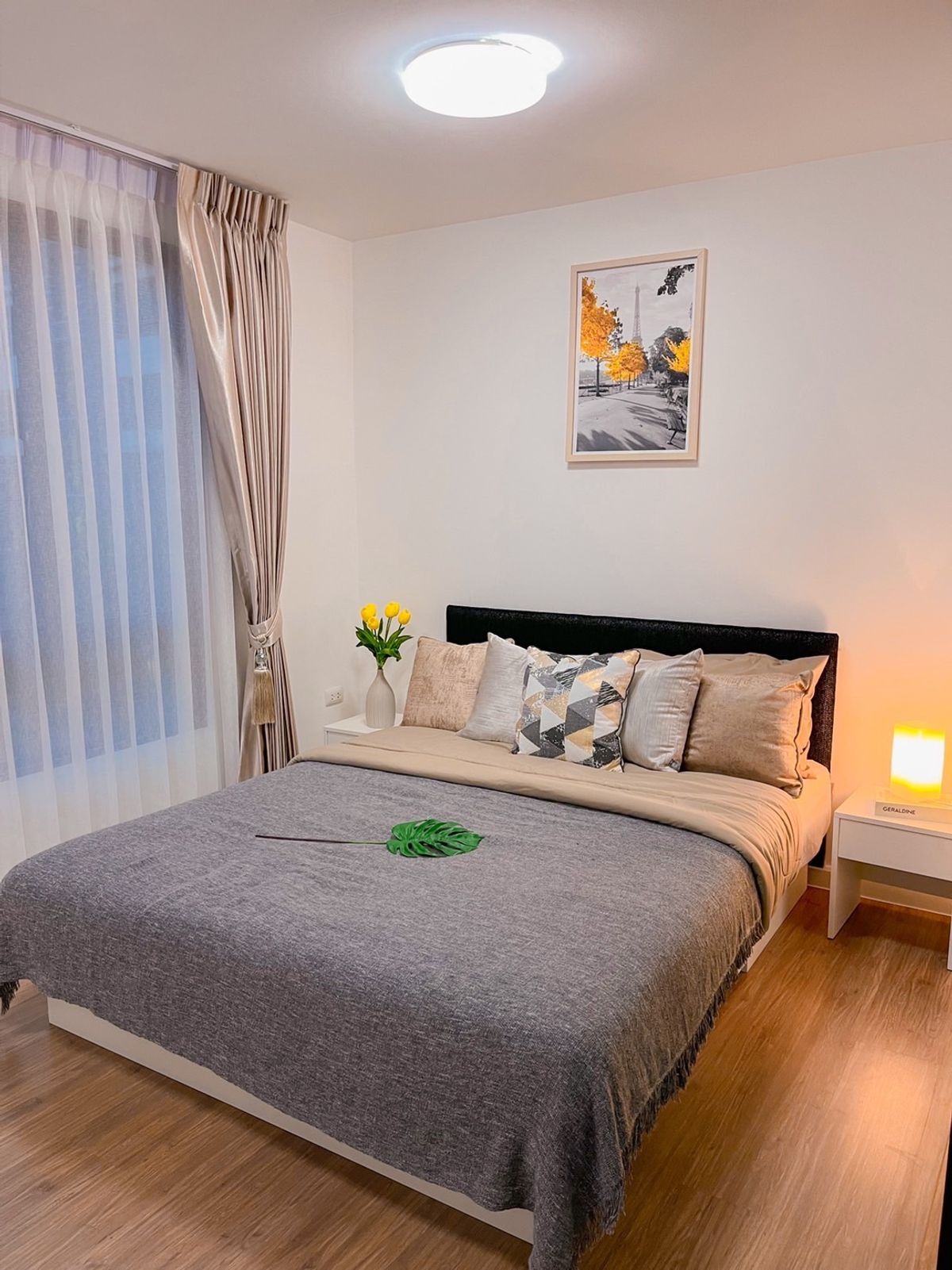 For RentCondoPhutthamonthon, Salaya : Rent ICONDO, Salaya 2, near the hips, ready to enter the full range + complete electrical appliances Can hold one bag in! 
 
