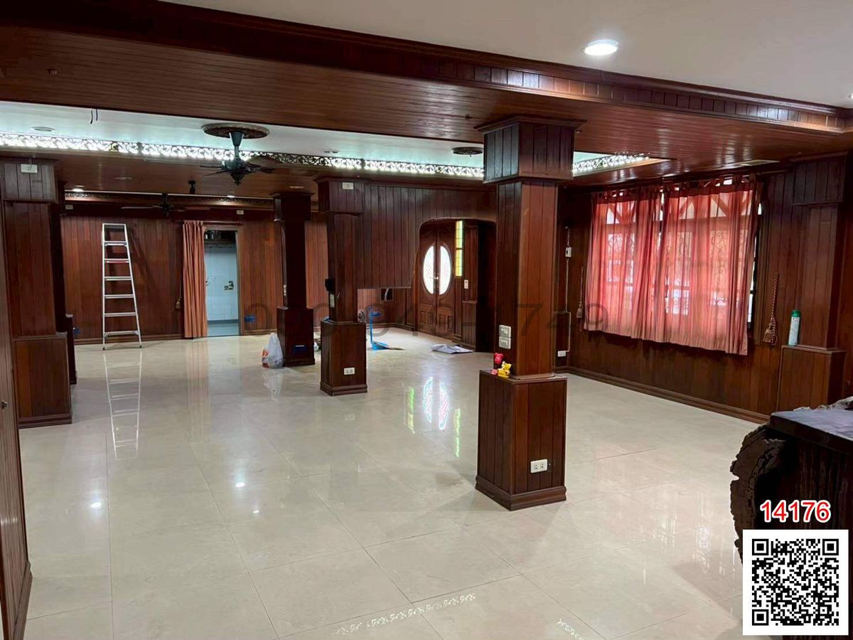 ให้เช่าบ้านท่าพระ ตลาดพลู วุฒากาศ : เช่า บ้านทรงไทย 2 ชั้น ซอยเทอดไท 87 บางยี่เรือ พร้อมเข้าอยู่