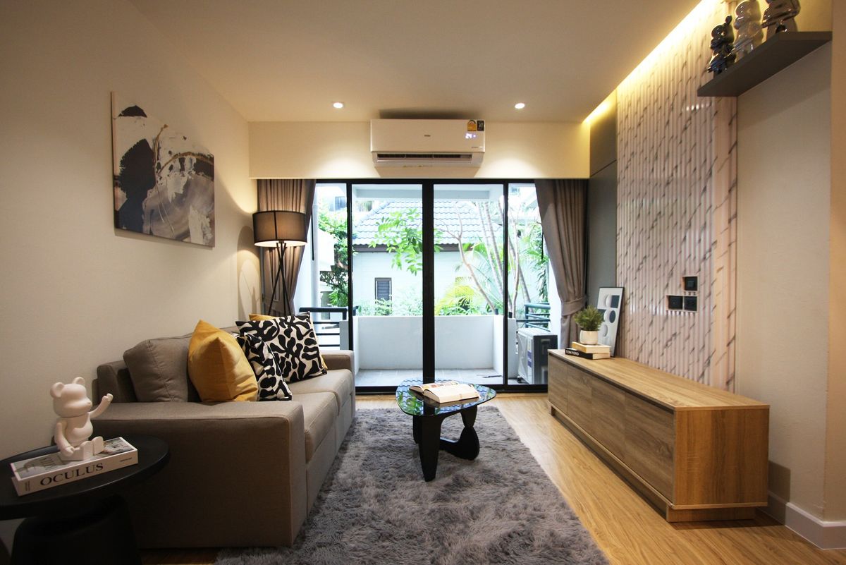 For SaleCondoOnnut, Udomsuk : K-6366 Urgent sale! Eastwood Onnut, beautiful room, newly decorated with