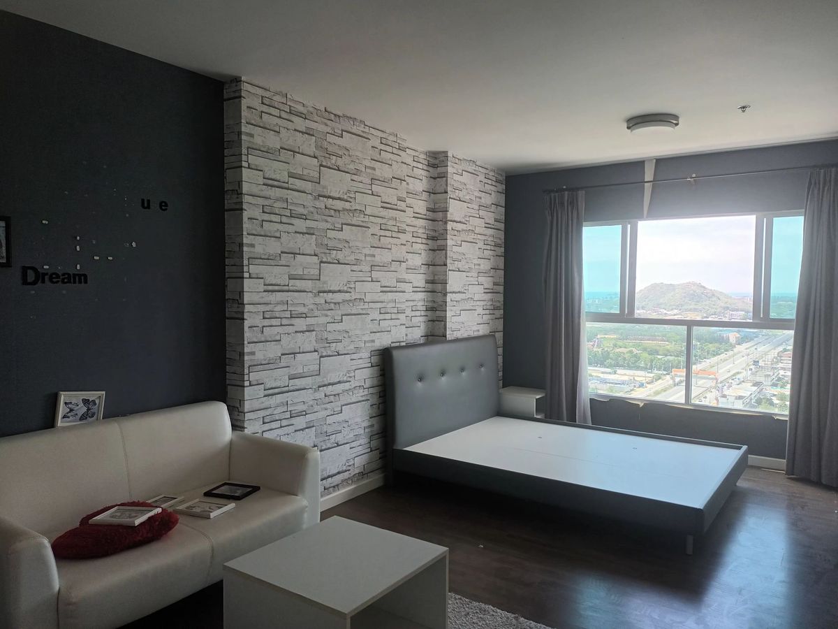 ขายคอนโดหัวหิน ประจวบคีรีขันธ์ : ขาย คอนโด หัวหิน บ้านเคียงฟ้า ชั้นสูง วิวทะเล วิวโปร่ง ไม่บังวิว ขายต่ำกว่าราคาประเมิน เครือ แสนสิริ