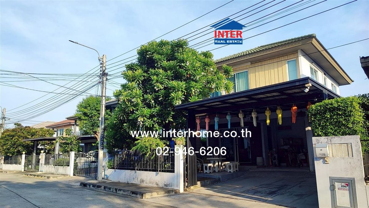ขายบ้าน : บ้านเดี่ยว 2 ชั้น 61.1 ตร.ว. หมู่บ้านอินนิซิโอ2 ปิ่นเกล้า-วงแหวน ถนนกาญจนาภิเษก ถนนสำเร็จพัฒนา บางกรวย นนทบุรี