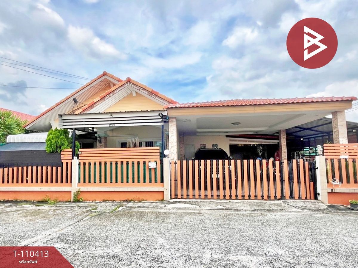 ขายบ้านสมุทรปราการ สำโรง : ขายบ้านเดี่ยว โครงการบ้านชายคลอง เทพารักษ์ กม.25 บางบ่อ สมุทรปราการ