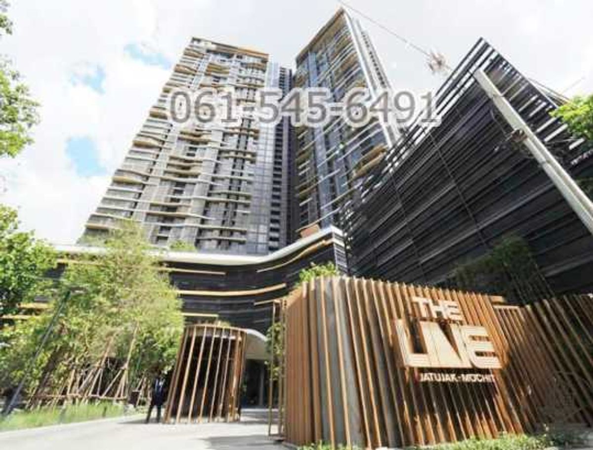 ให้เช่าคอนโดสะพานควาย จตุจักร : ให้เช่า Condo The Line Jatujak คอนโด เดอะไลน์ จตุจักร หมอชิต วิวสวนสวย ทำเลดี ใกล้ BTS หมอชิต