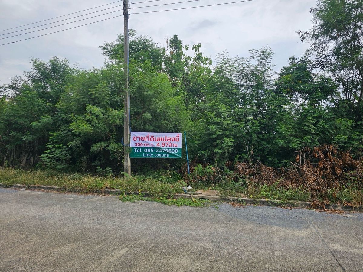ขายที่ดินนครปฐม : ที่ดิน300ตร.ว.ในสนามกอล์ฟthe pomelo golf club,old course นครชัยศรี 4.9ลบ.