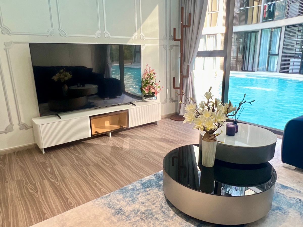 For RentCondoSukhumvit, Asoke, Thonglor : Rent 3 bedrooms, 2 bathrooms, Fynn Asoke, Finn Asoke, rental price 110,000 baht