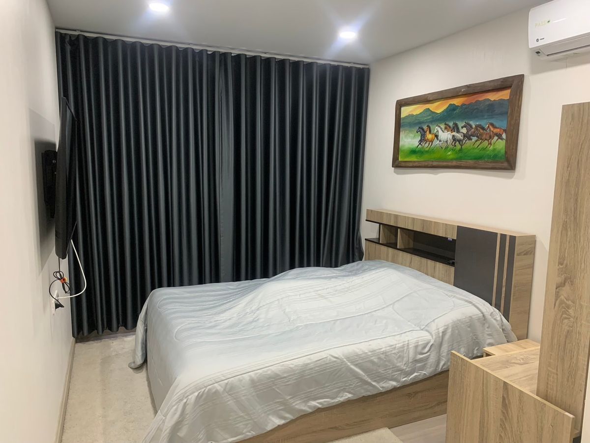 ให้เช่าคอนโดปิ่นเกล้า จรัญสนิทวงศ์ : One Bed 35.00 ตร.ม. ชั้น  8 วิวสระ หันหน้าทิศเหนือ ไม่ร้อน❤️💚