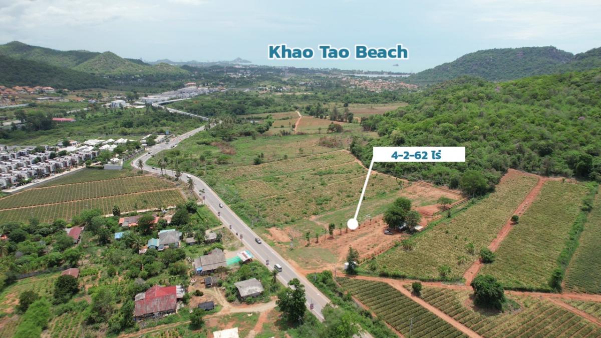 For SaleLandHuahin, Prachuap Khiri Khan, Pran Buri : Land on the hills of the sea on Hua Hin Hill 105-Pranburi