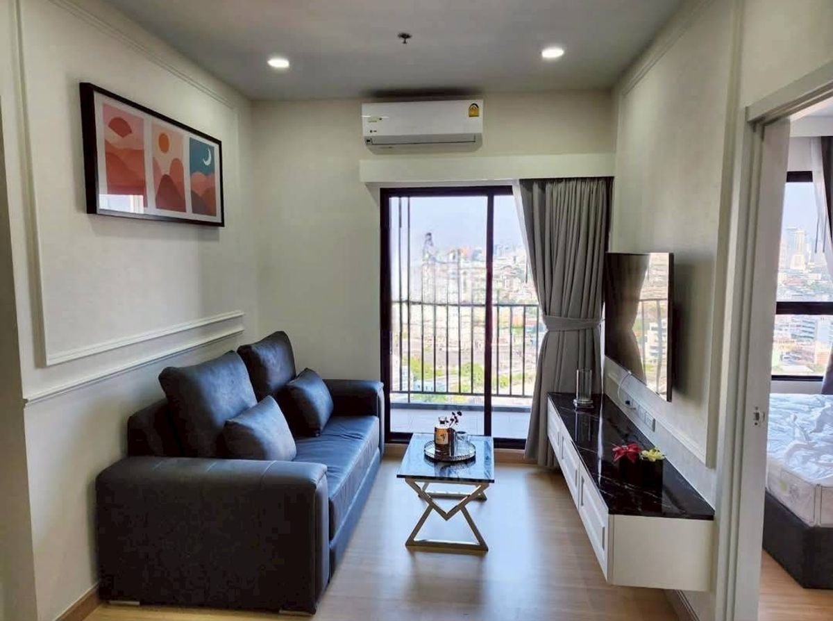 ให้เช่าคอนโดวงเวียนใหญ่ เจริญนคร : 23,000 Baht/Month, Supalai Loft ประชาธิปก วงเวียนใหญ่  2 Bedrooms