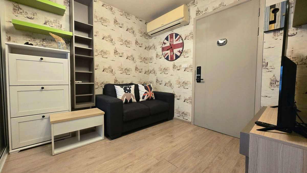 For RentCondoOnnut, Udomsuk : For Rent: Elio Del Ray Sukhumvit 64 | Studio 26 sq.m. | Near BTS Punnawithi | Fully Furnished & Ready to Move In