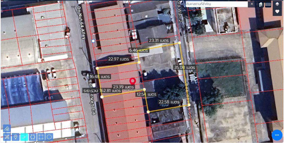 ขายที่ดินพัฒนาการ ศรีนครินทร์ : Hot Price !! ขายที่ดินเปล่า 293 ตารางวา ซอยอ่อนนุช 64 ออกซอยศรีนครินทร์ 41 ได้ ใกล้รถไฟฟ้าสีเหลืองสถานีศรีนครินทร์ 38