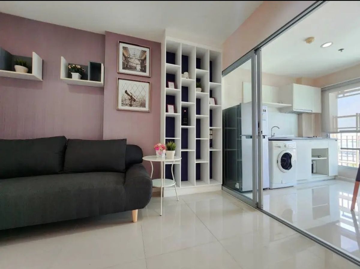 ให้เช่าคอนโดสุขุมวิท อโศก ทองหล่อ : ห้องนอน Aspire sukhumvit 48พร้อมอยู่