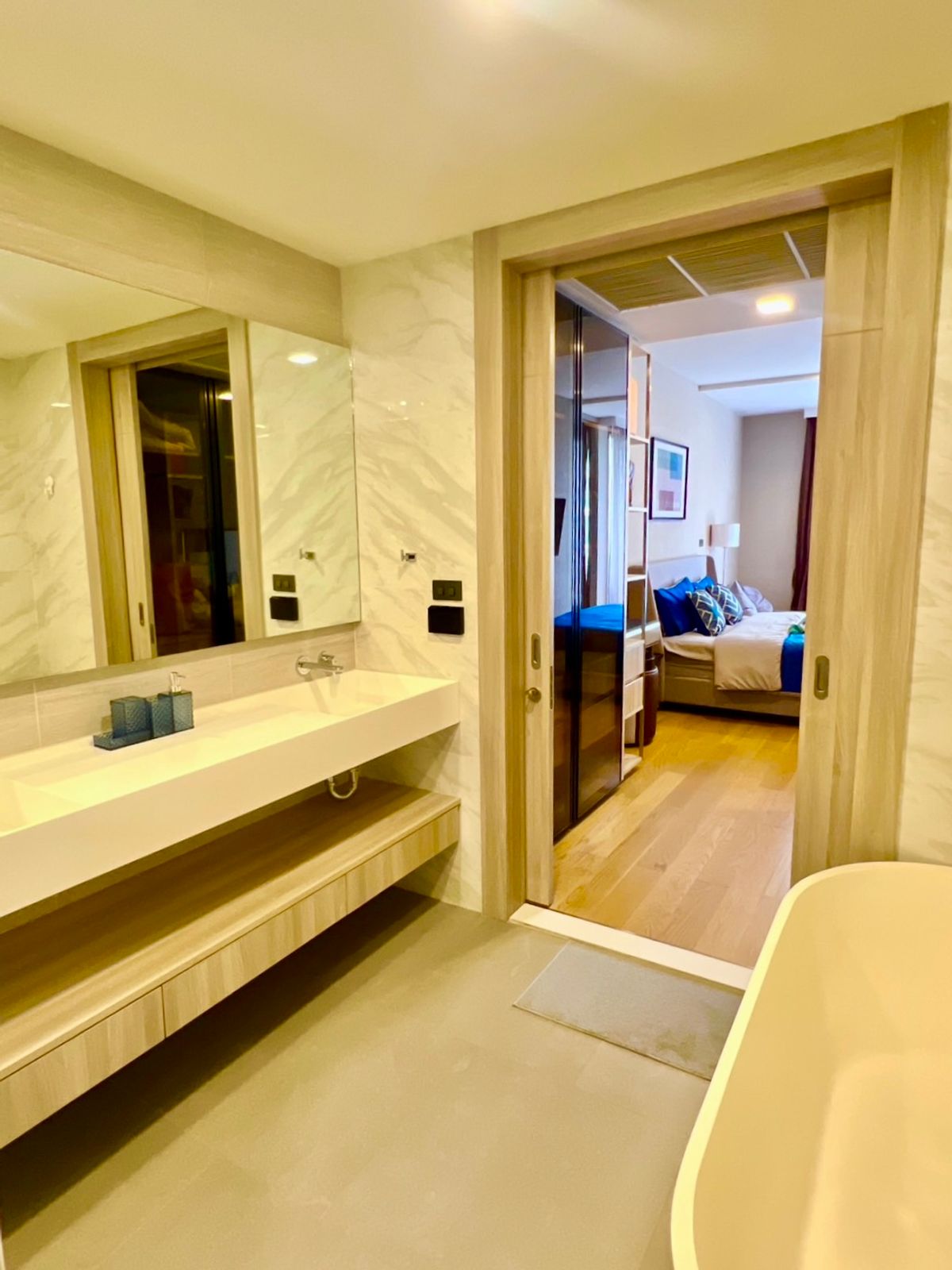 For RentCondoSukhumvit, Asoke, Thonglor : Rent 2 bedrooms, 2 bathrooms, Fynn Sukhumvit 31 Finn, Sukhumvit 31, rental price 75,000 baht