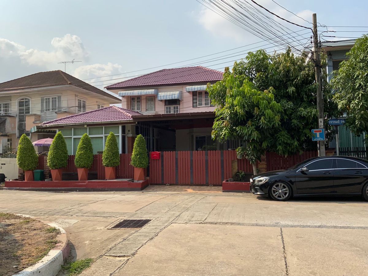 ขายบ้านมีนบุรี-ร่มเกล้า : ขาบบ้านเดี่ยว มบวรารมย์สุวินวงศ์ มีนบุรี 61 ตรว