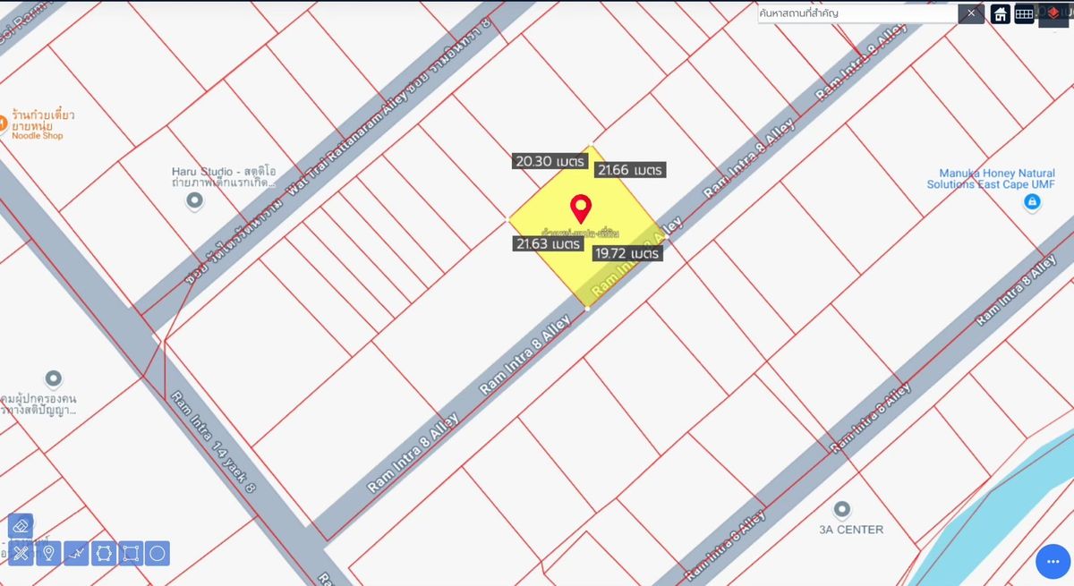 ขายที่ดินนวมินทร์ รามอินทรา : ขายที่ดิน แถมบ้าน 98 ตารางวา ซอย รามอินทรา 8 แยก 3 เชื่อมต่อ มัยลาภ หรือ รามอินทรา 14แยก8 สวยและถูก เพียง 4.99 ลบ.