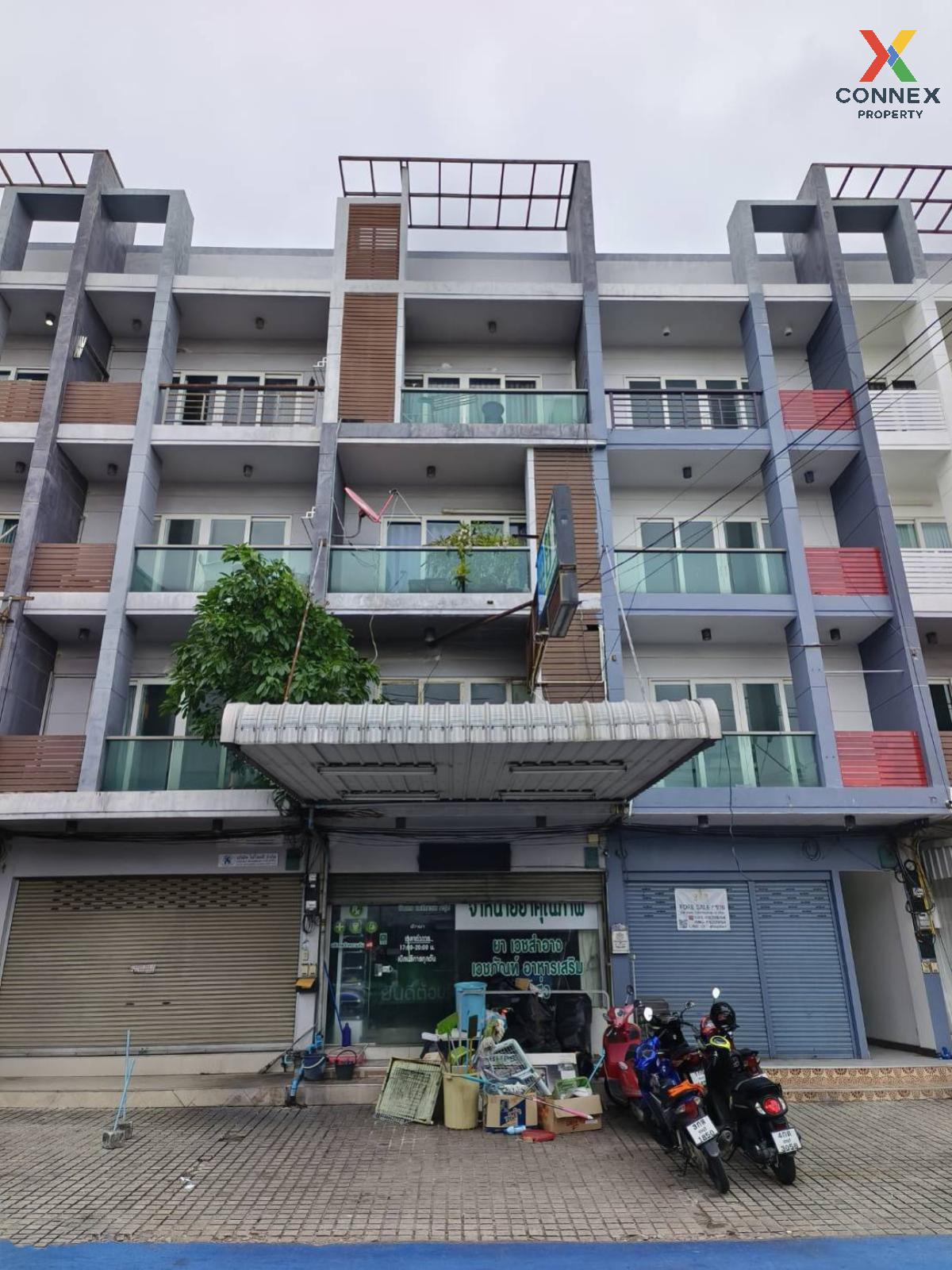 For SaleShop HousePattaya, Bangsaen, Chonburi : For Sale 4-storey commercial building, Central Pattaya , Nong Prue , Bang Lamung , Chon Buri , CX-120198