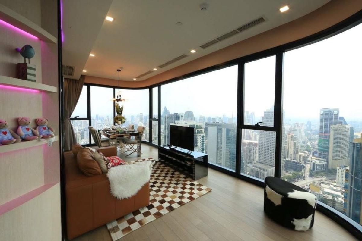 ให้เช่าคอนโดสุขุมวิท อโศก ทองหล่อ : Ashton Asoke, 3 bed, 110000 per month