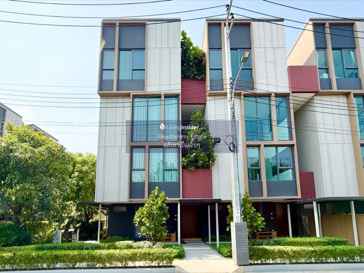 ขายทาวน์โฮมอ่อนนุช อุดมสุข : For Sale บ้านกลางเมือง CLASSE สุขุมวิท77 🏡 - ทาวน์โฮม 3.5 ชั้น  ซื้อตรงโครงการ 095-530-0101 (เอ็มมี่)