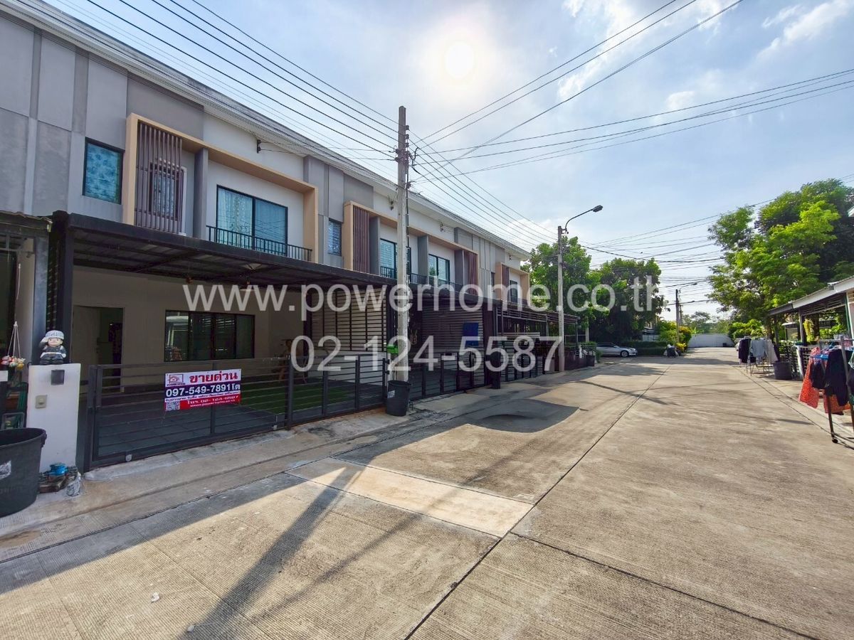 For SaleTownhomeVipawadee, Don Mueang, Lak Si : Townhouse for sale, The Connect Songprapha Don Mueang