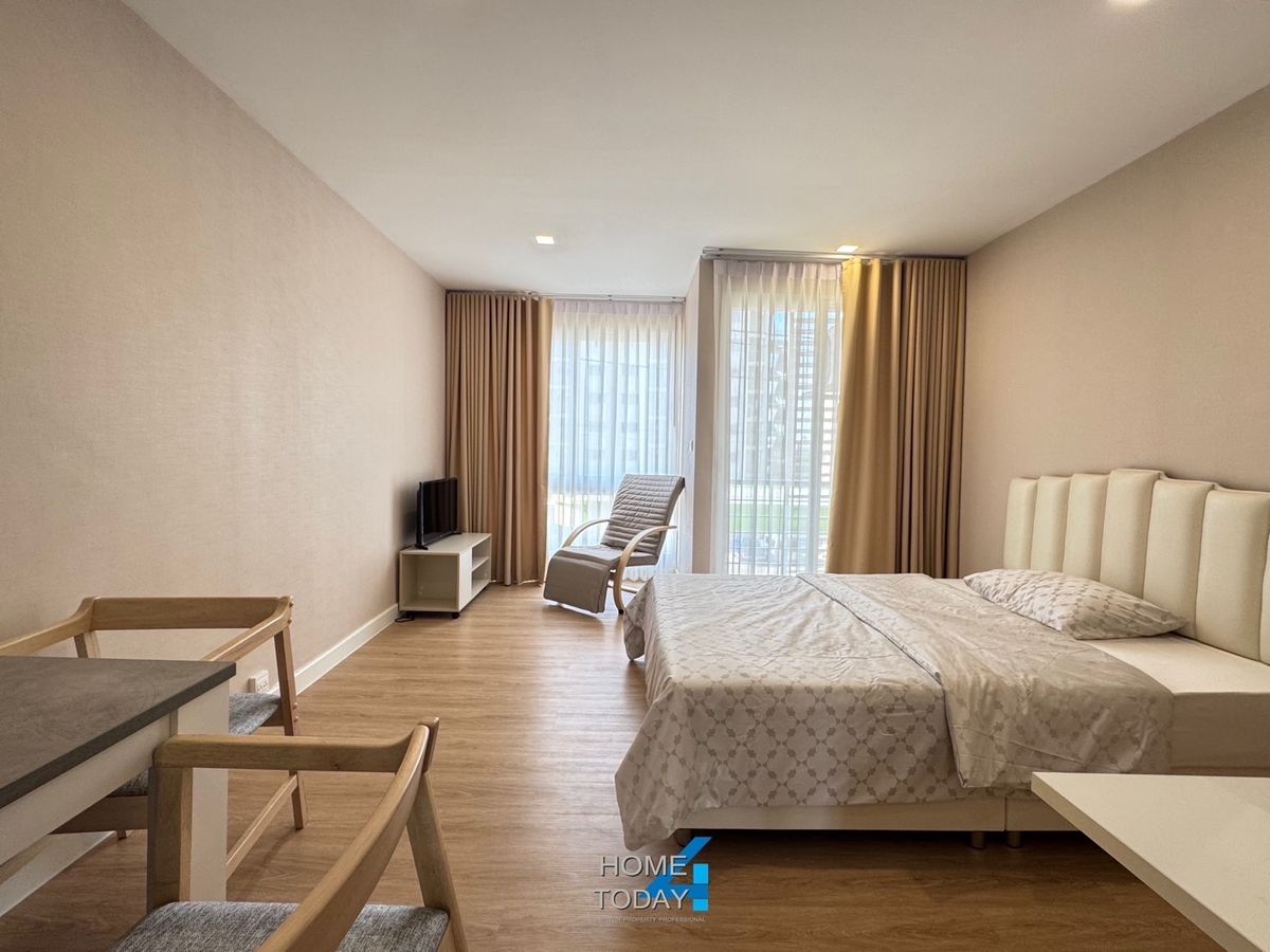 ให้เช่าคอนโดลาดกระบัง สุวรรณภูมิ : ให้เช่าห้องรีโนเวทใหม่ทั้งห้อง @ Airlink Residence ✨ อาคาร 1 ชั้น 3 ห้องสวย พร้อมอยู่ 8,500 บาท