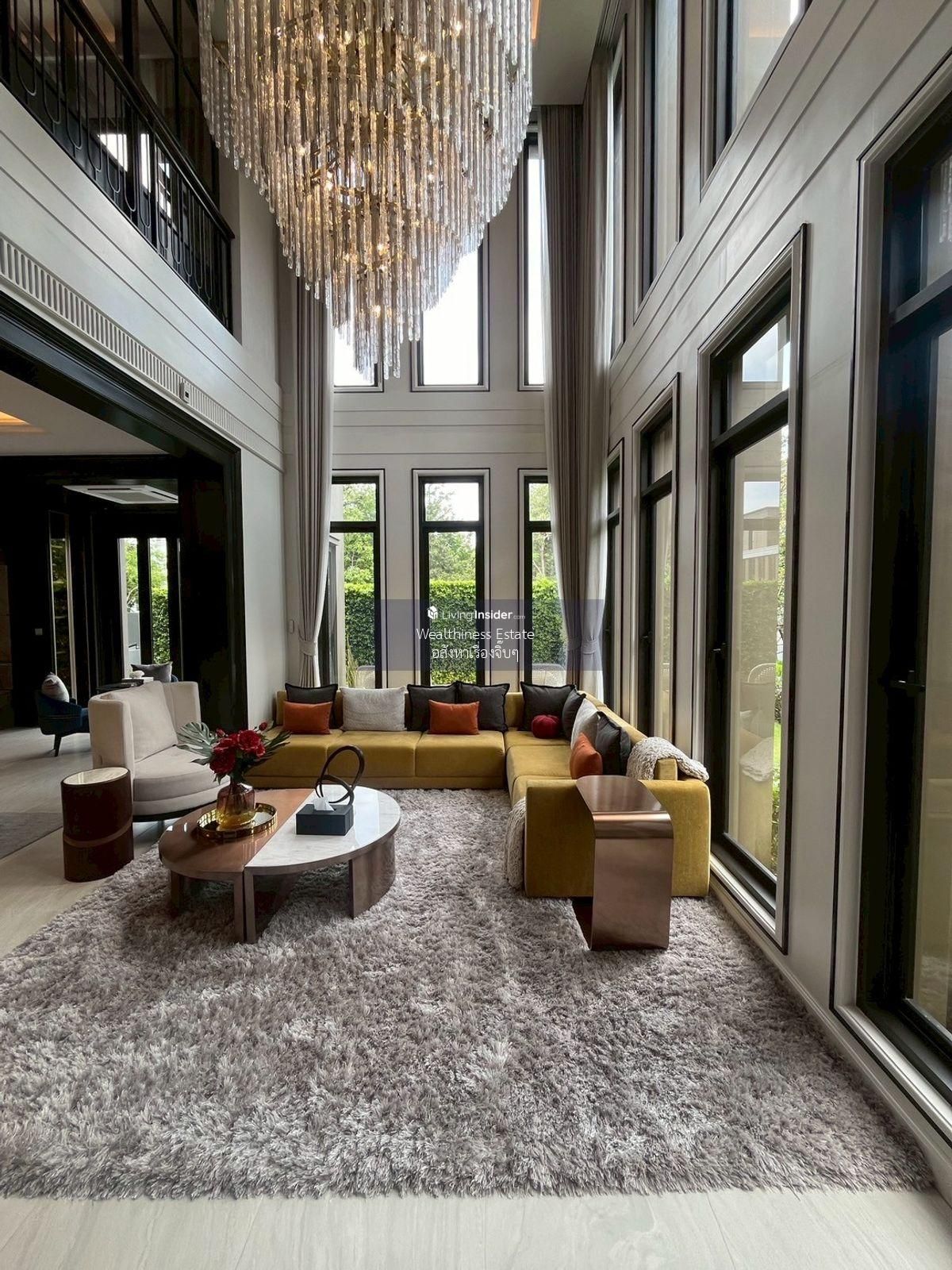 For SaleHouseRama5, Ratchapruek, Bangkruai : For Sale | 3 -storey detached house after Central West Ville Ratchapruek! Project: Vana Ratchapruek-Westville, beautiful house, very good location, contact 095-530-0101 (Emi)