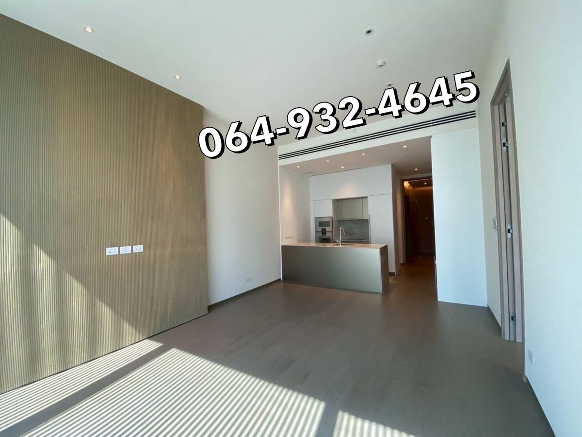 For SaleCondoWitthayu, Chidlom, Langsuan, Ploenchit : Scope Langsuan Last Unit Large 1BED 83SQM Forever Yours. Own the Property on Langsuan Road. Designed by World Class Designer Thomas Juul Hansse Call Ken 064-932-4645