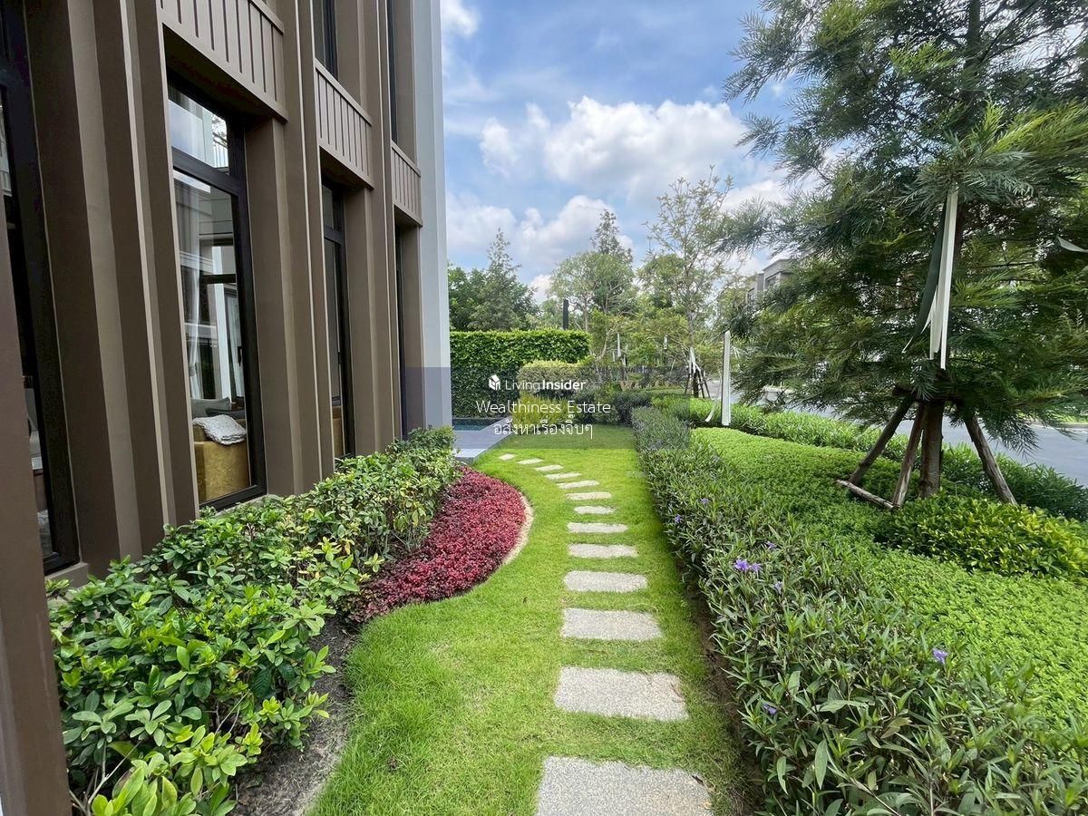 For SaleHouseRama5, Ratchapruek, Bangkruai : For Sale | 3 -storey detached house after Central West Ville Ratchapruek! Project: Vana Ratchapruek-Westville, beautiful house, very good location, contact 095-530-0101 (Emi)