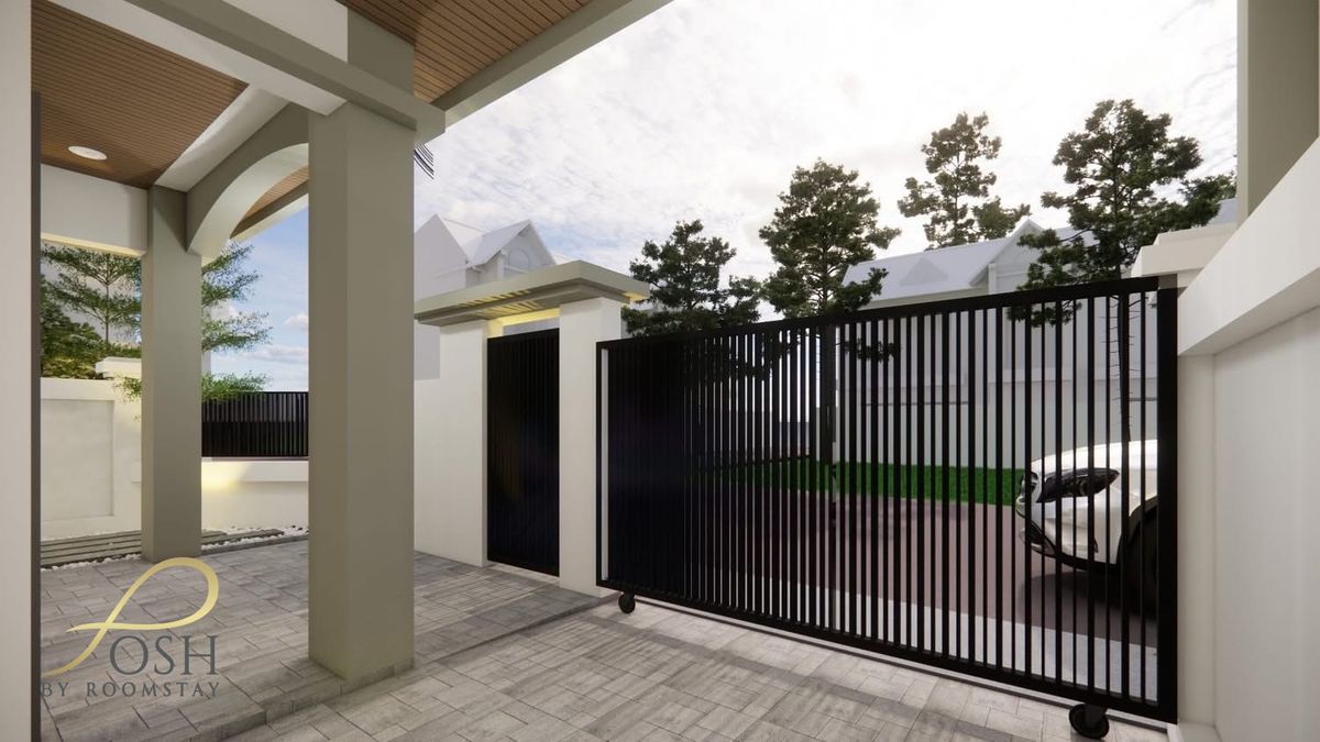 For SaleTownhomePhuket : Modern style townhouse In quality projects Modor Rom, Kathu, Potential Location in the heart of Kathu, near Ket Ho intersection