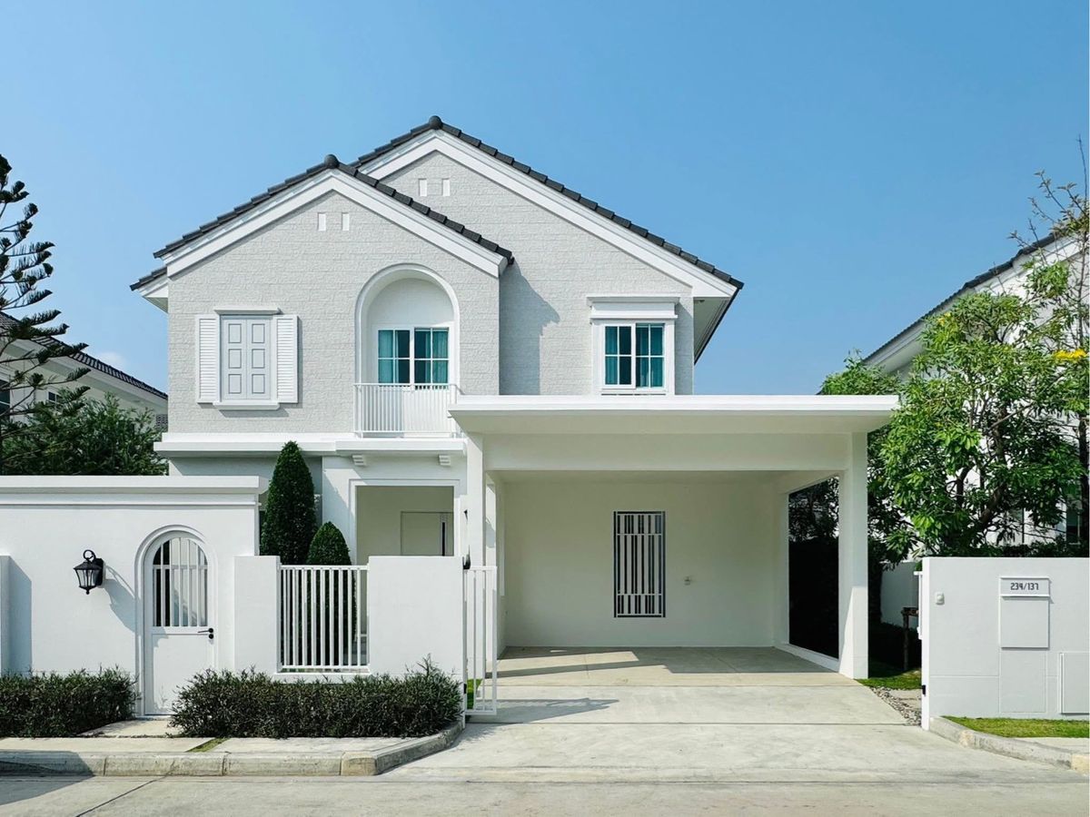 ให้เช่าบ้านบางนา แบริ่ง ลาซาล : ♦ Muji Style ♦ บ้านเดี่ยว 2 ชั้น 60.20 ตร.ว. | 3 ห้องนอน 4 ห้องน้ำ | ใกล้ VERSO International School 12 นาที, Central Village 15 นาที