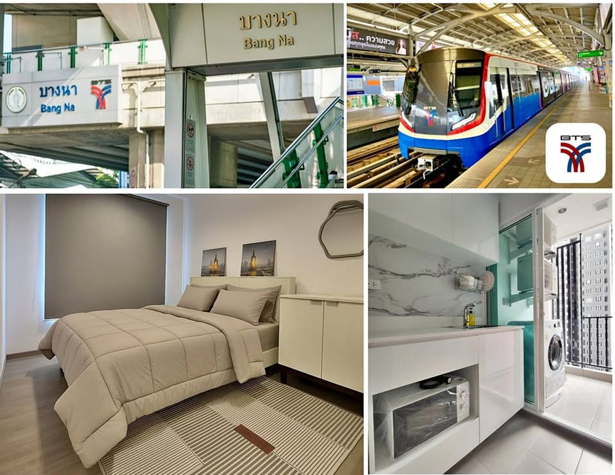 For RentCondoBangna, Bearing, Lasalle : 🏢 For Rent: Regent Home Bangna – New & Beautiful Room, Near BTS Bangna (Building D, 18th Floor) 