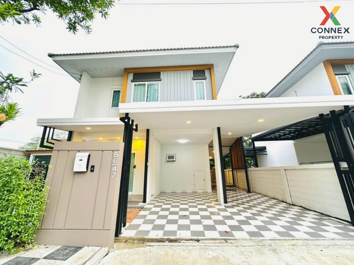 ขายบ้านนวมินทร์ รามอินทรา : ขายบ้าน  เซนส์ สายไหม 56 วิวสวย ห้องมุม หน้ากว้าง รีโนเวทใหม่ ออเงิน เขต สายไหม กรุงเทพ CX-120191