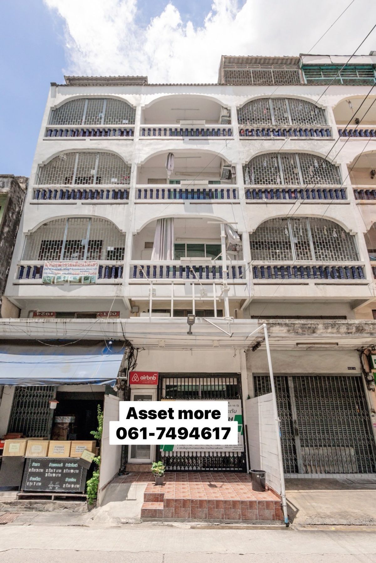 For SaleShop HouseThaphra, Talat Phlu, Wutthakat : Sell ​​4.5 -storey commercial building, near MRT, Tha Phra, 1 booth, size 19 sq.whi, 390 sqm.  Bangkok Yai District, Bangkok 
 
