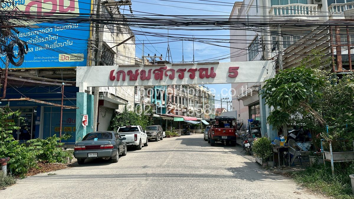 For SaleTownhomeAyutthaya : Townhouse for sale, Kasem Suwan University 5, Bang Khom Subdistrict, Sena District, Phra Nakhon Si Ayutthaya Province