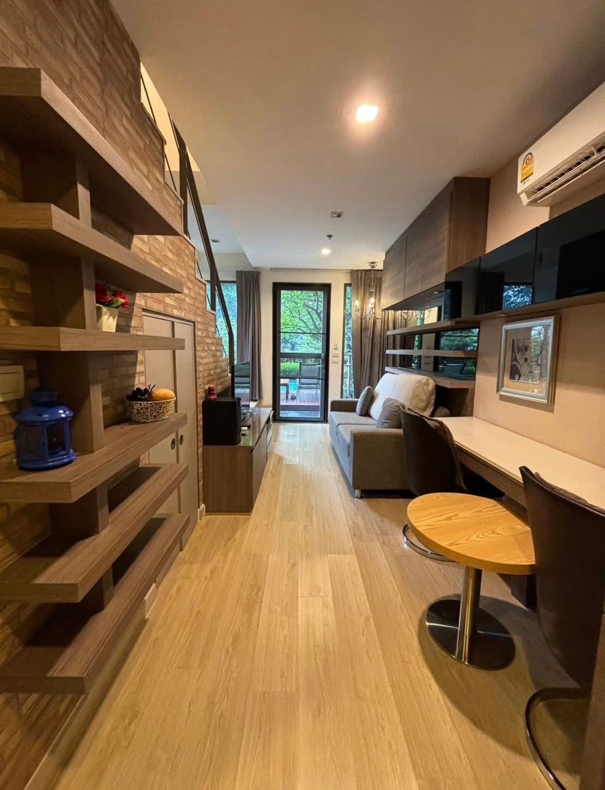 For RentCondoOnnut, Udomsuk : For rent, built -in room, beautiful decoration, Ideo Mobi Sukhumvit 81 (Onnut)