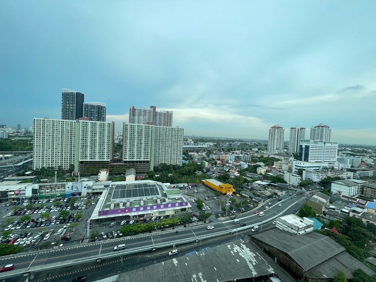 For RentCondoPattanakan, Srinakarin : For rent, Assikan Place Srinakarin, 1 bedroom, 2 bathrooms, 1 living room, 2nd floor, size 43.52 sq.m., price 8000 baht.