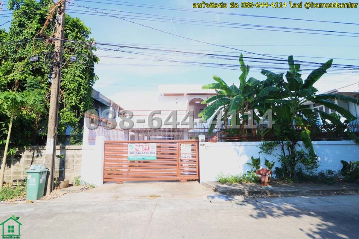 For SaleHouseRamkhamhaeng, Hua Mak : House for sale in Hua Mak Soi 9, Bang Kapi Ramkhamhaeng 24, near ABAC Rajamangala Stadium, The Nine, Rama 9, Srinakarin Motorway