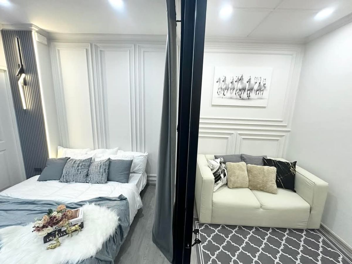 For SaleCondoLadprao, Central Ladprao : Condo for sale, Ratchada Press, Lat Phrao 48, 1 bedroom, near the Yellow Line, Chokchai 4 Station