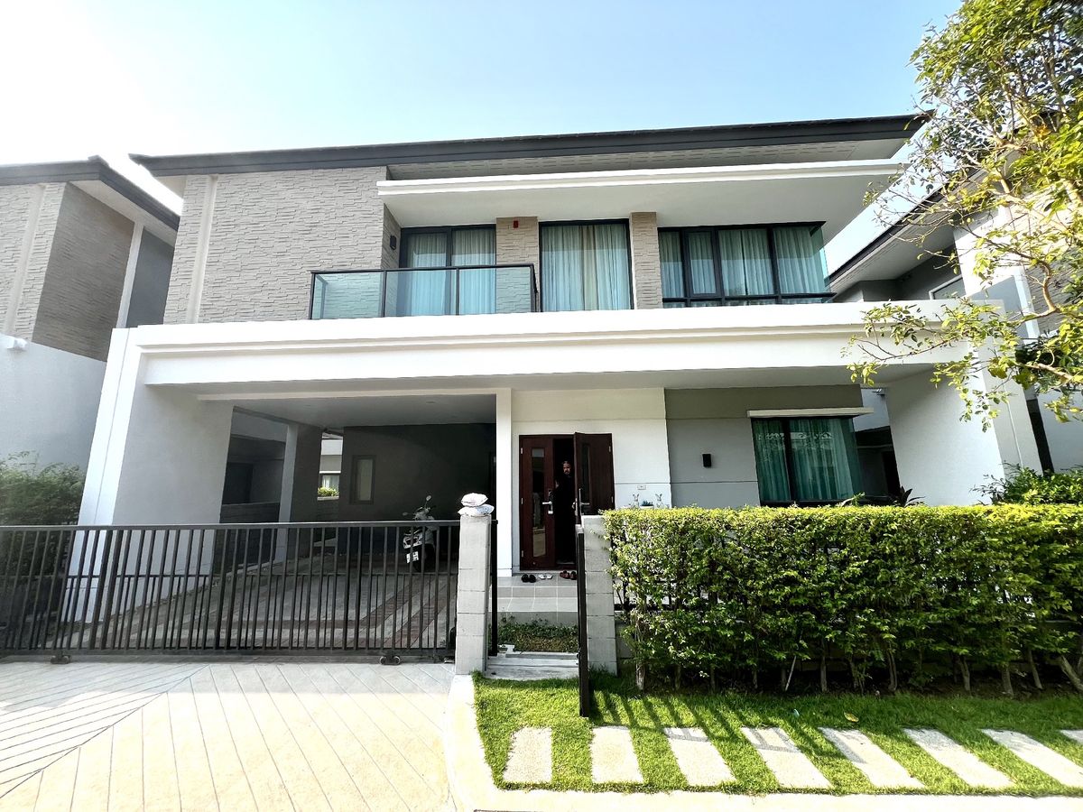 บ้านมีนบุรี-ร่มเกล้า : ขาย/ให้เช่า บ้านเดี่ยว 4นอน ราคาดีที่สุดในโครงการ ใกล้กรุงเทพกรีฑา