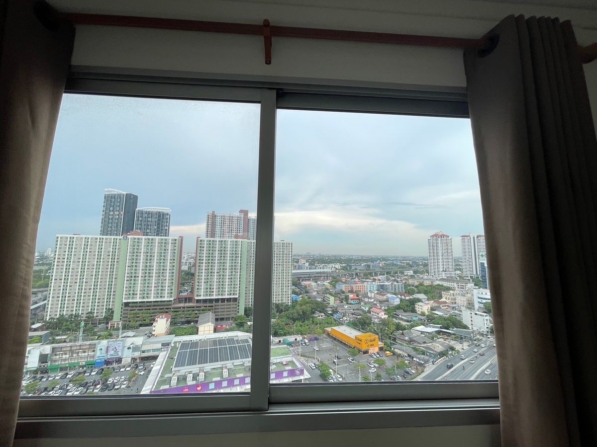 For RentCondoPattanakan, Srinakarin : For rent, Assikan Place Srinakarin, 1 bedroom, 2 bathrooms, 1 living room, 2nd floor, size 43.52 sq.m., price 8000 baht.